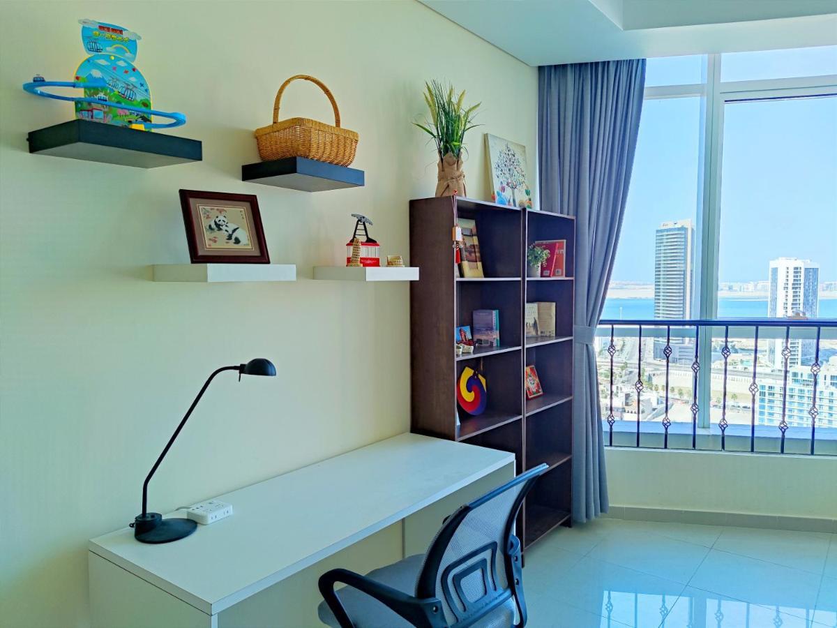Abu Dhabi Cozy Mangrove View, Seaview 1 Bedroom 1 Partition Apartment Not Hotel ภายนอก รูปภาพ