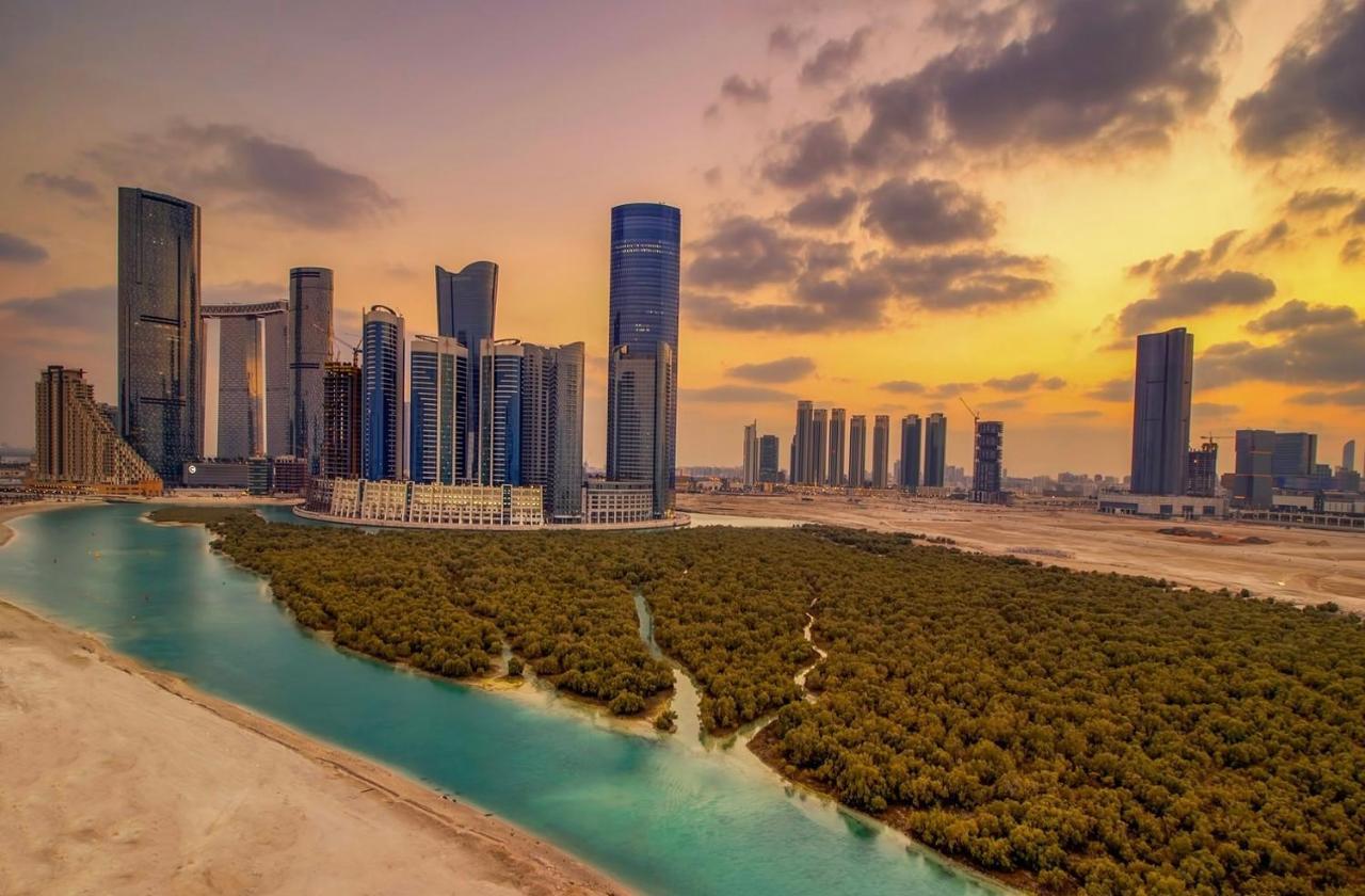 Abu Dhabi Cozy Mangrove View, Seaview 1 Bedroom 1 Partition Apartment Not Hotel ภายนอก รูปภาพ